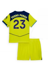 Tottenham Hotspur Pedro Porro #23 Babyklær Tredje Fotballdrakt til barn 2025-26 Korte ermer (+ Korte bukser)